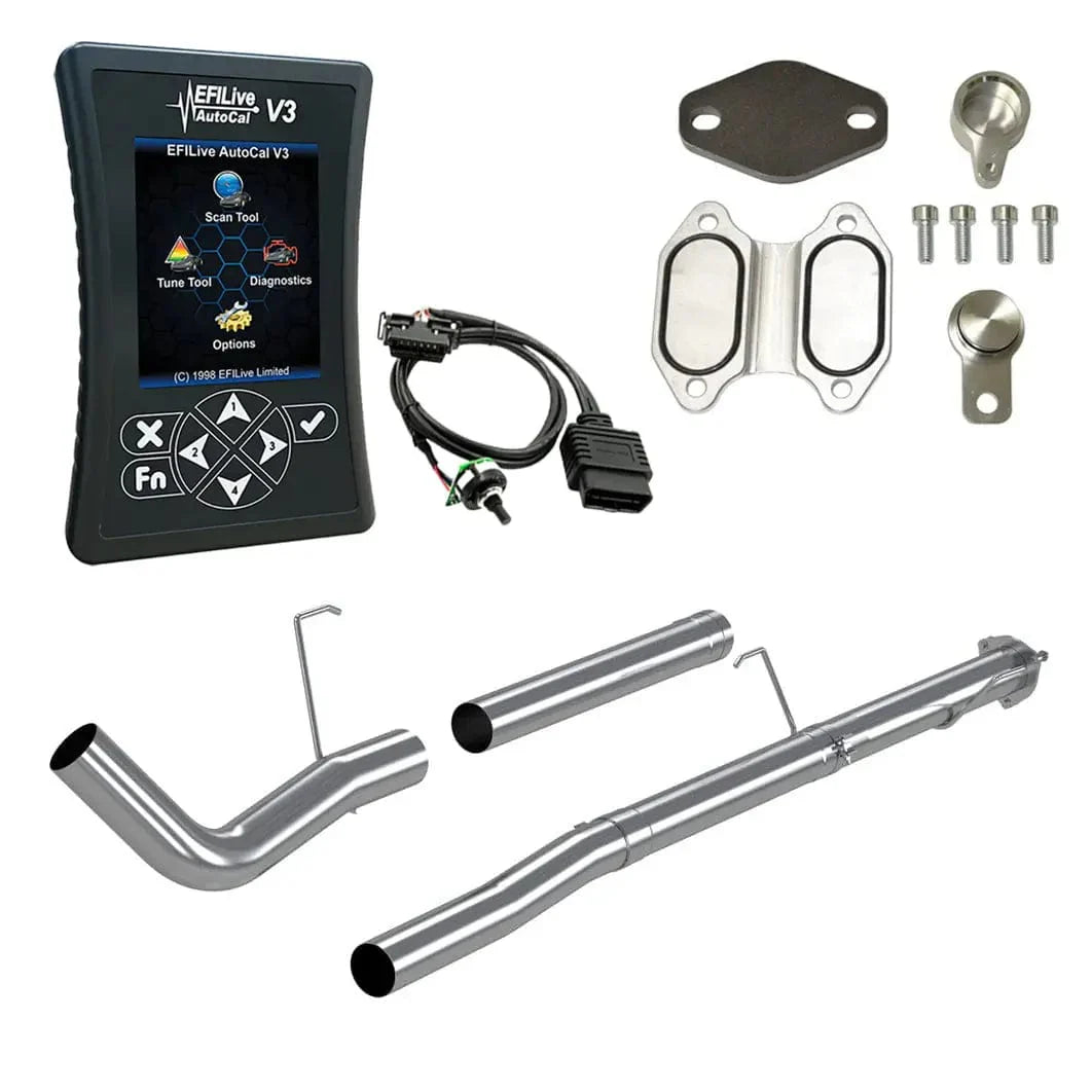 Tuner Depot All-in-one Kit 2013-2017 6.7L RAM Cummins (CME) - Cab&Chassis Ram Cummins 6.7L Cab & Chassis All in one Delete Kit (DPF/DEF/EGR) w/ Delete Pipe (2013-2018)