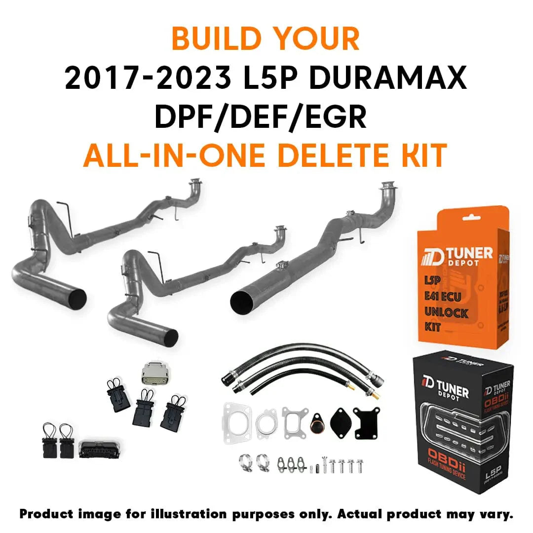 Tuner Depot All-in-one Kit GM Duramax L5P – All-In-One DPF/DEF/EGR  Delete Kit (2017-2023)