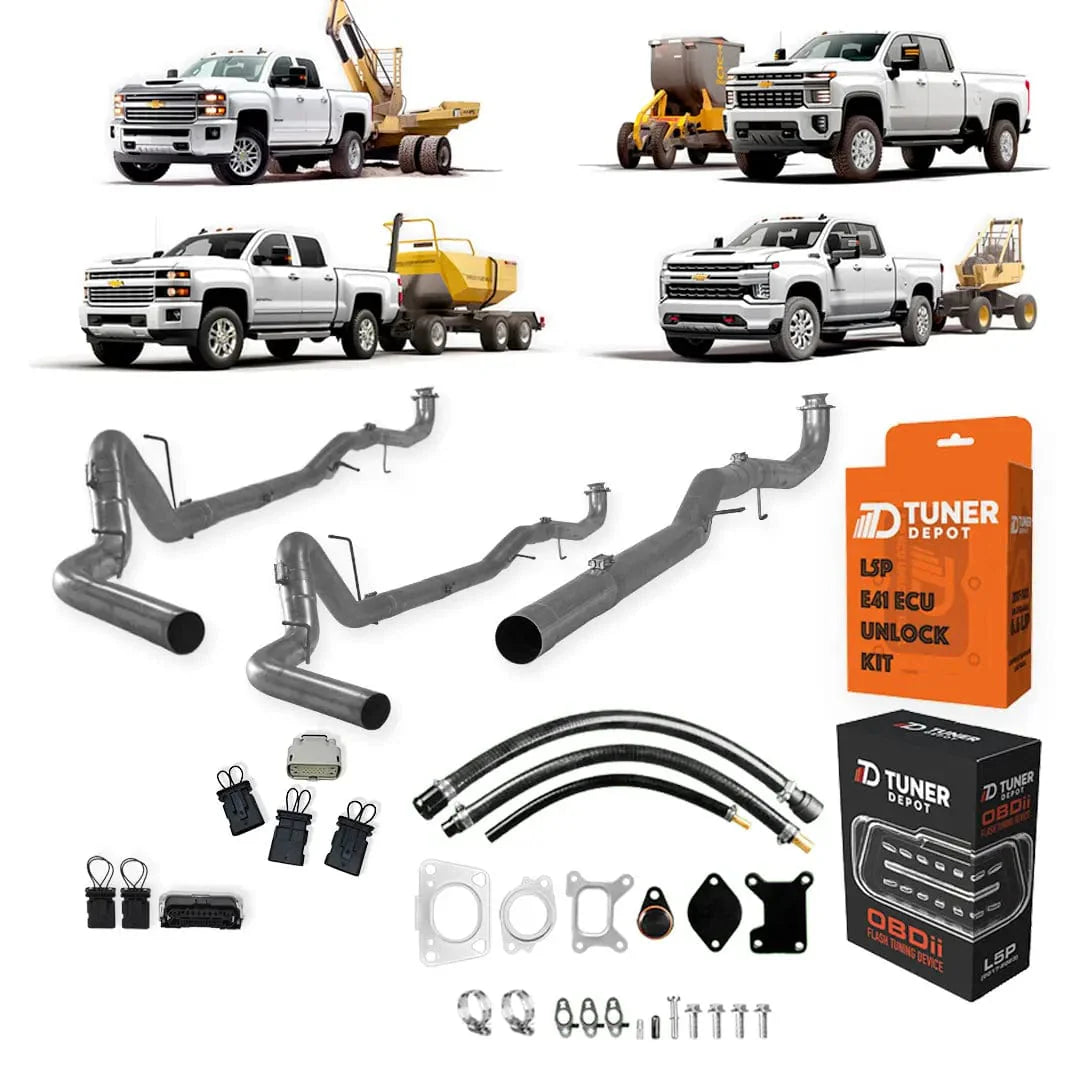 Tuner Depot  TEST: GM Duramax L5P – All-In-One DPF/DEF/EGR Delete Kit (2017-2023)