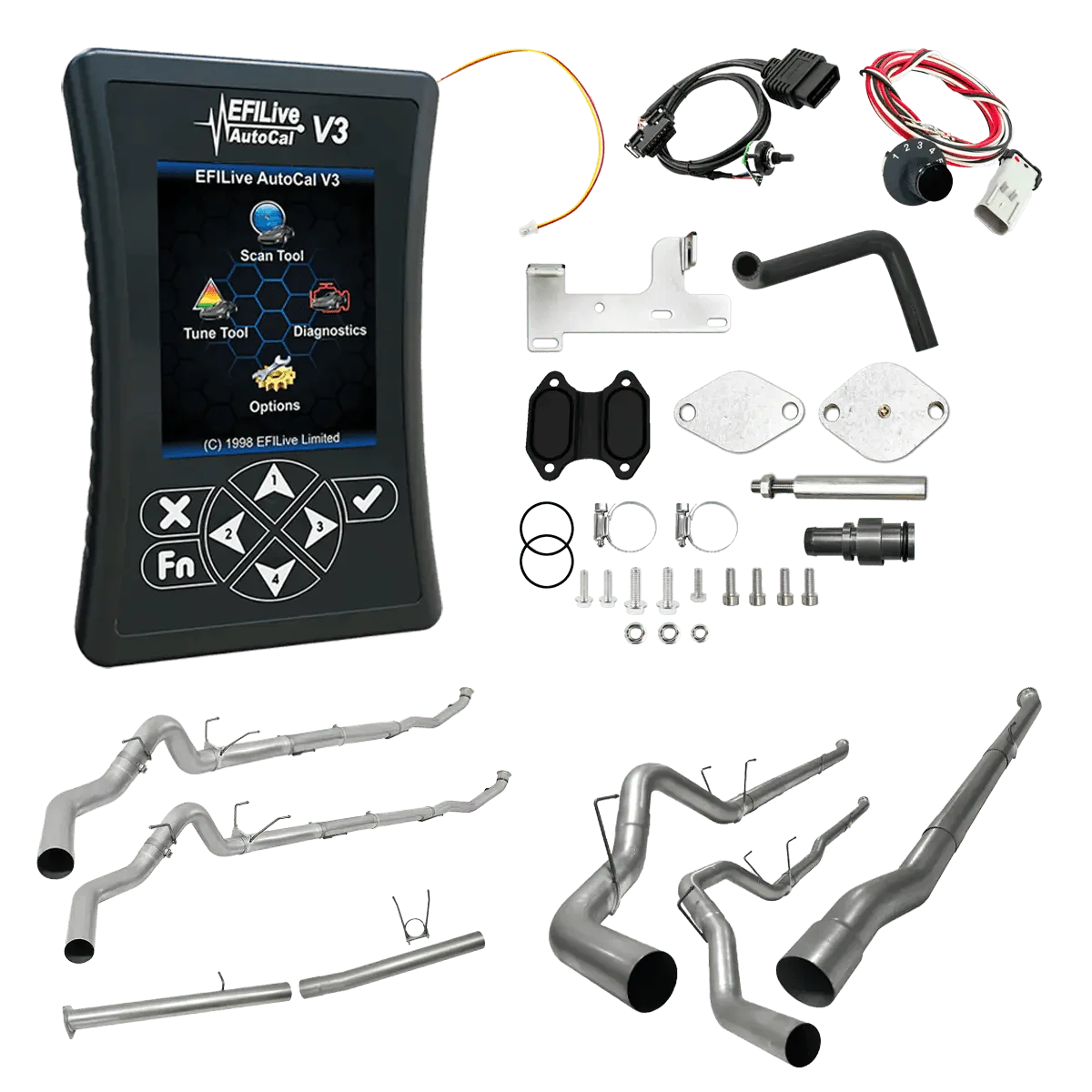 Tuner Depot All-in-one Kit Ram Cummins 6.7L All-in-One DPF/DEF/EGR Delete Kit (2013-2021)